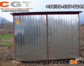 Horganyzott garázsok 3x5