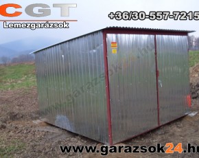Horganyzott garázsok 3x5