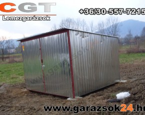 Horganyzott garázsok 3x5