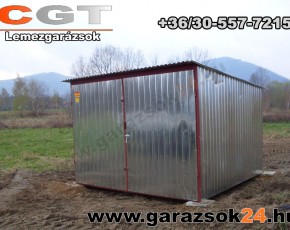 Horganyzott garázsok 3x5