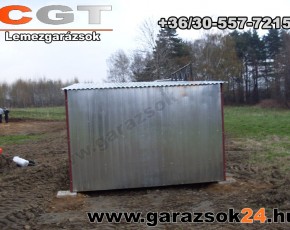 Horganyzott garázsok 3x5