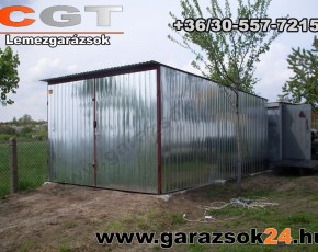 Horganyzott garázsok 3x5