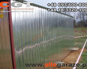 Horganyzott garázsok 3x5