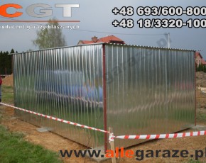 Horganyzott garázsok 3x5