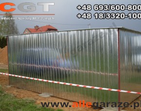 Horganyzott garázsok 3x5