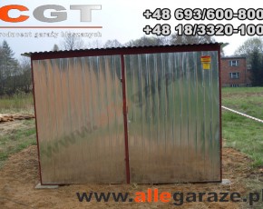 Horganyzott garázsok 3x5