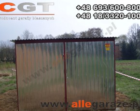 Horganyzott garázsok 3x5