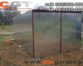 Horganyzott garázsok 3x5