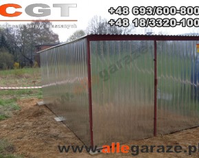 Horganyzott garázsok 3x5