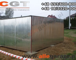 Horganyzott garázsok 3x5