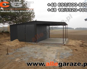 Garázsok előtetővel 4x5