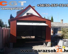 Színes garázsok 4x6
