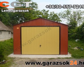Színes garázsok 4x6