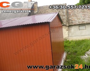 Színes garázsok 4x6