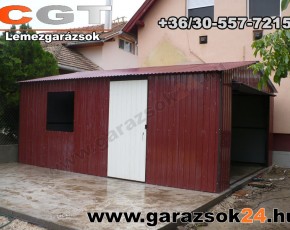 Színes garázsok 4x6