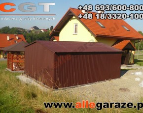 Színes garázsok 4x6