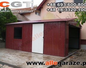 Színes garázsok 4x6