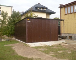 Garázsok előtetővel 4x6