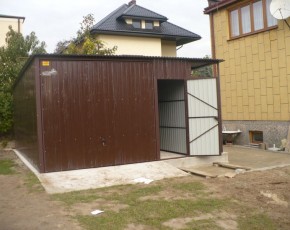Garázsok előtetővel 4x6