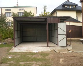 Garázsok előtetővel 4x6