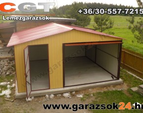 Színes garázsok 5x5