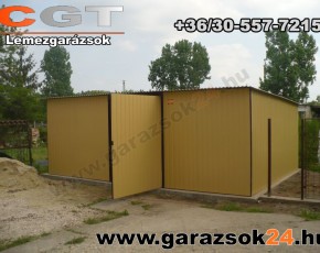 Színes garázsok 6 x 4