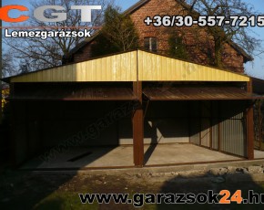 Színes garázsok 6 x 6
