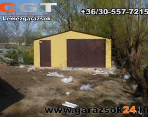 Színes garázsok 6 x 6