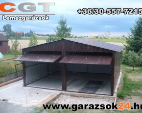 Színes garázsok 6 x 6