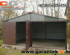 Színes garázsok 6 x 6