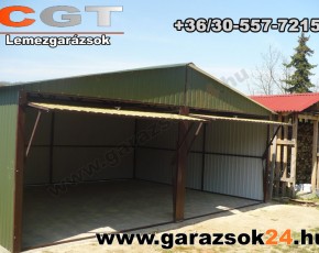 Színes garázsok 6 x 6