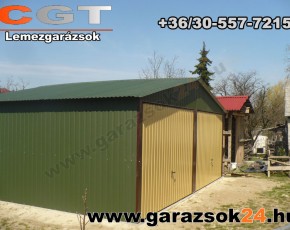 Színes garázsok 6 x 6