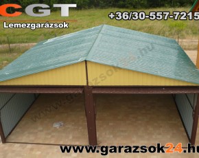 Színes garázsok 6 x 6