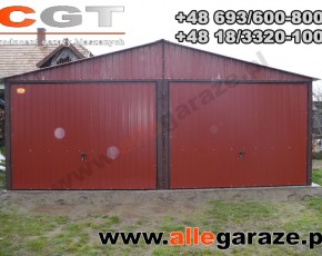 Színes garázsok 6 x 6