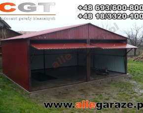 Színes garázsok 6 x 6