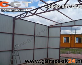 Színes garázsok 8 x 6 