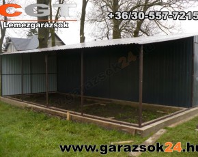 Színes garázsok 10 x 6
